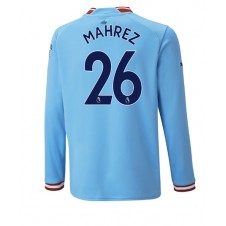 Manchester City Riyad Mahrez #26 Hemmatröja 2022-23 Långa ärmar